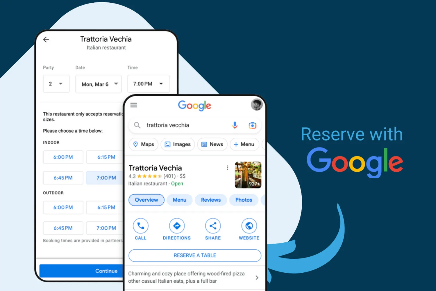 Reservieren leicht gemacht: So nutzt du "Reserve with Google"