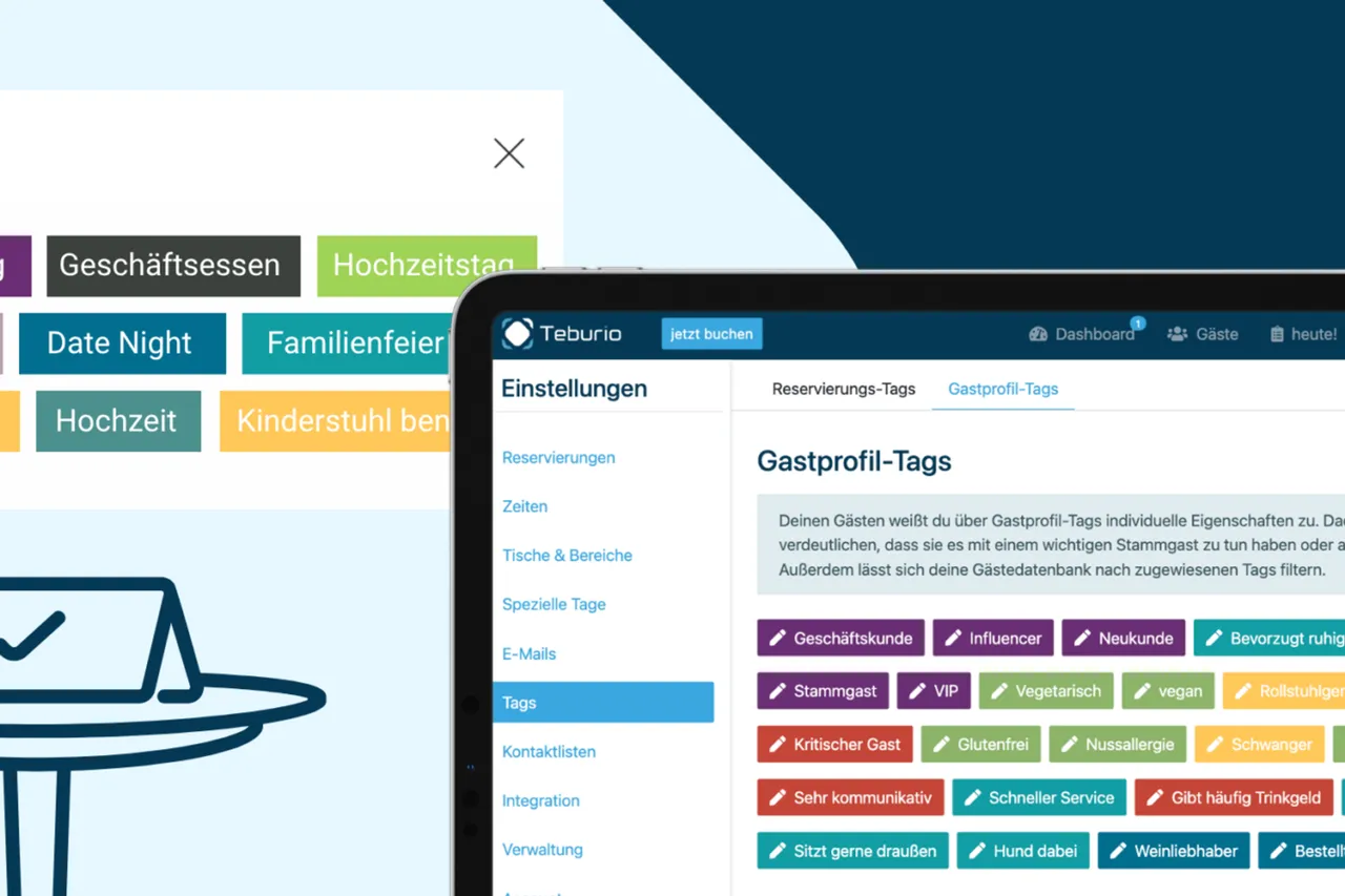 Reservierungs-Tags im Einsatz: Wie du deinen Gästeservice durch interne Kennzeichnungen optimierst
