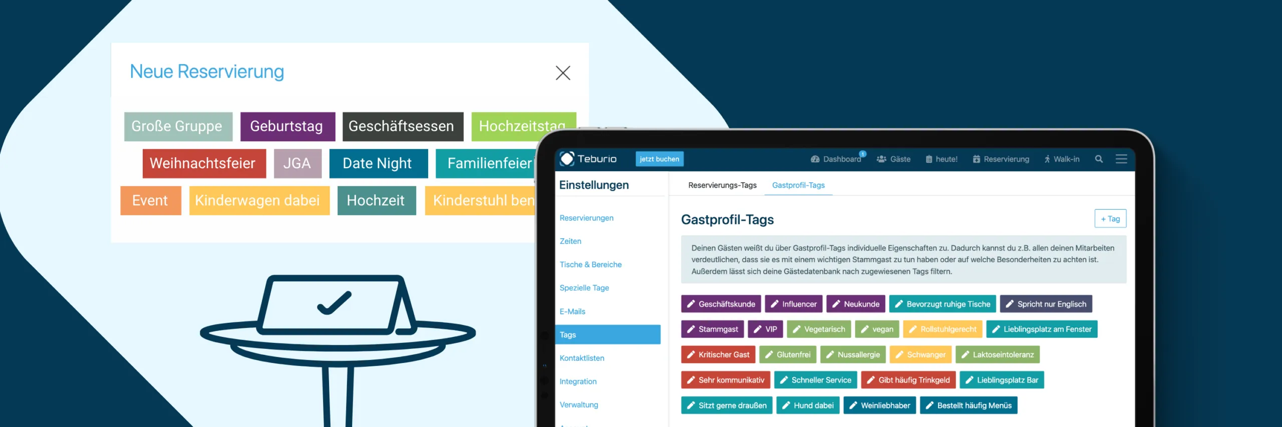 Reservierungs-Tags im Einsatz: Wie du deinen Gästeservice durch interne Kennzeichnungen optimierst