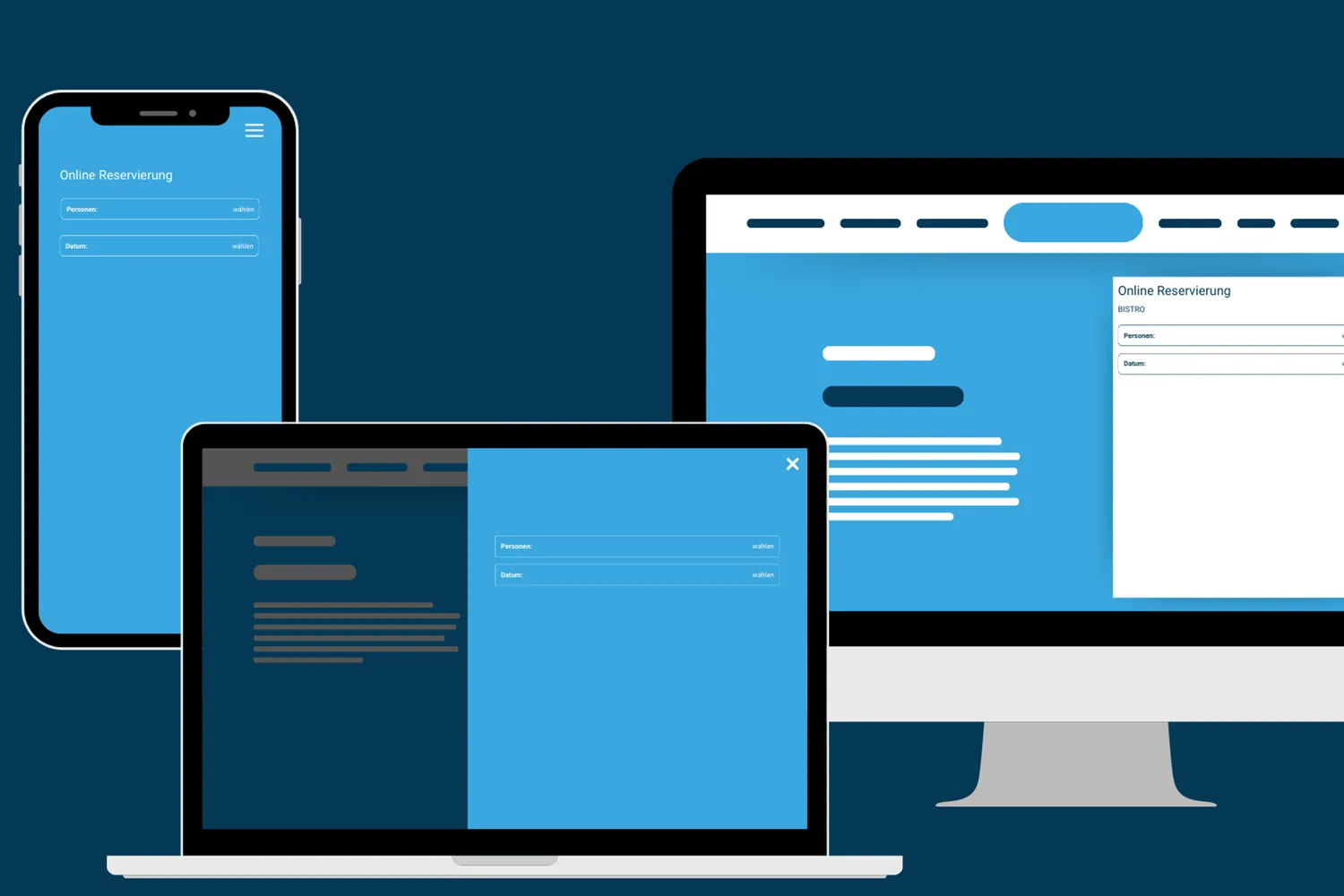 Widget-Integration auf der Website