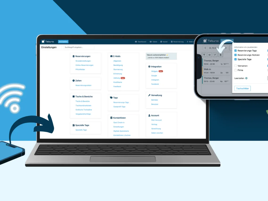 Teburio Offline-Guide: So managst du deine Tische auch bei Internetausfall sicher und ohne Stress