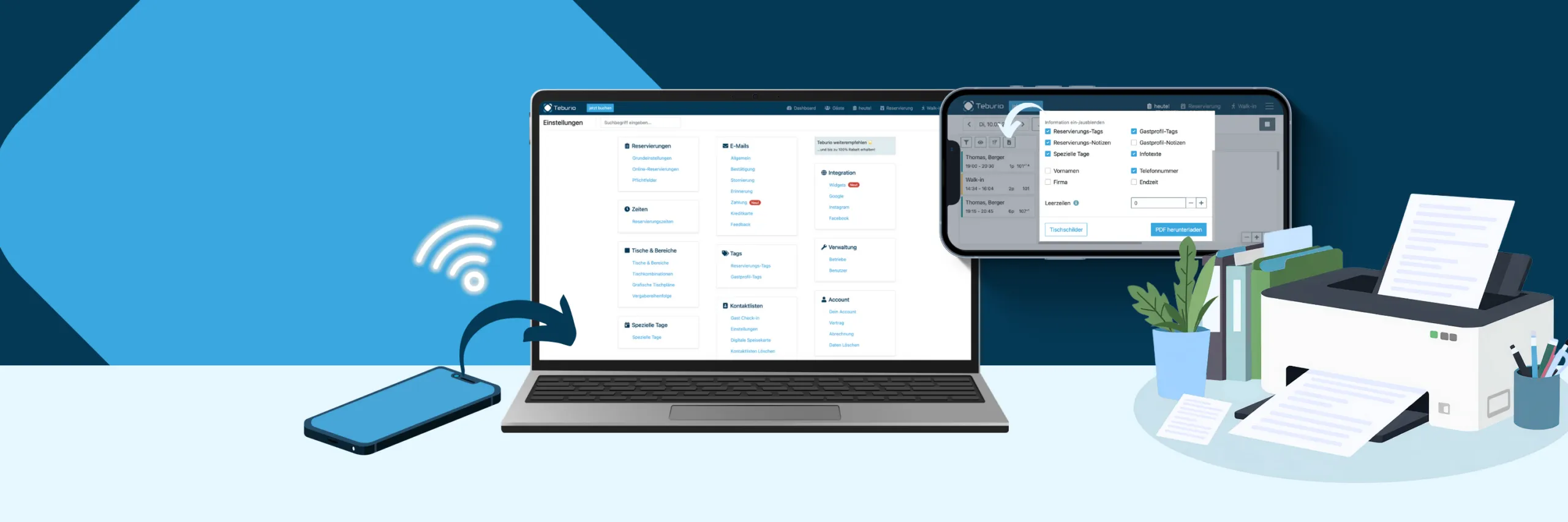 Teburio Offline-Guide: So managst du deine Tische auch bei Internetausfall sicher und ohne Stress