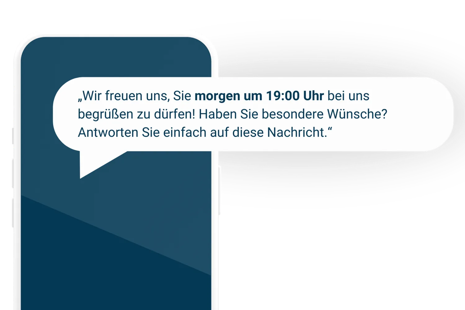 Personalisierte Nachrichten an Gäste