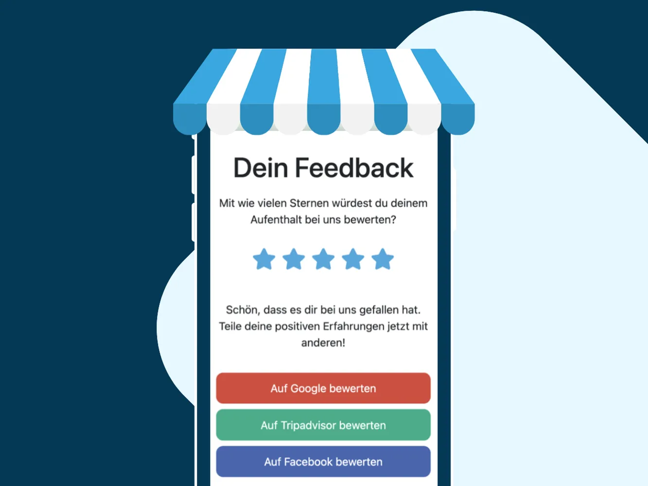 Mehr Bewertungen für dein Restaurant einholen