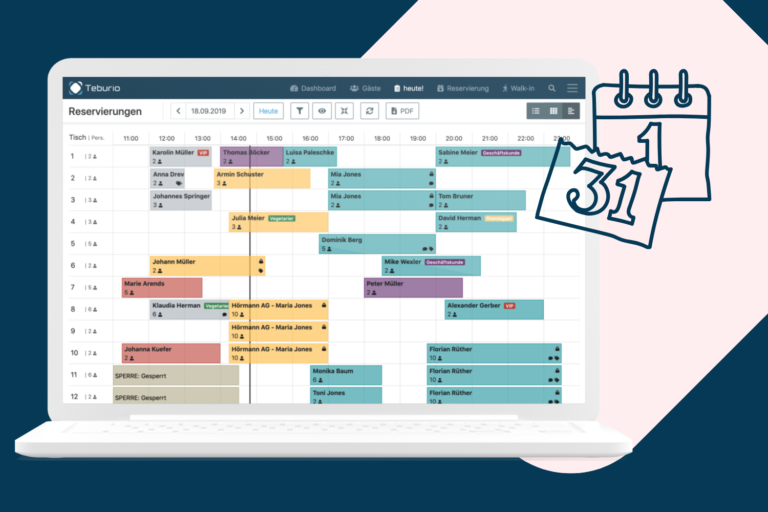 So unterstützt dich unser Reservierungssystem auch im neuen Jahr
