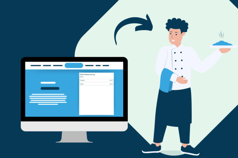 Online-Buchungen Grafik Teburio