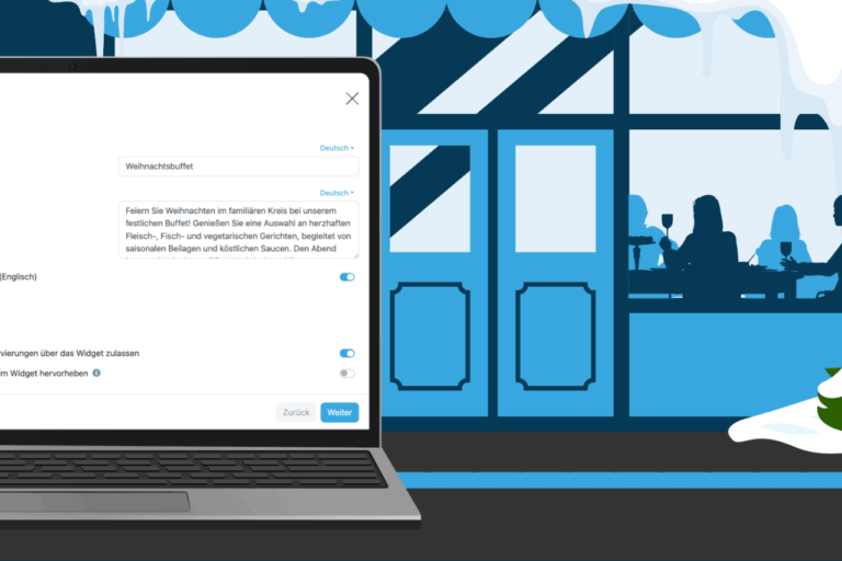 Vorbereitungen Weihnachtsgeschäft