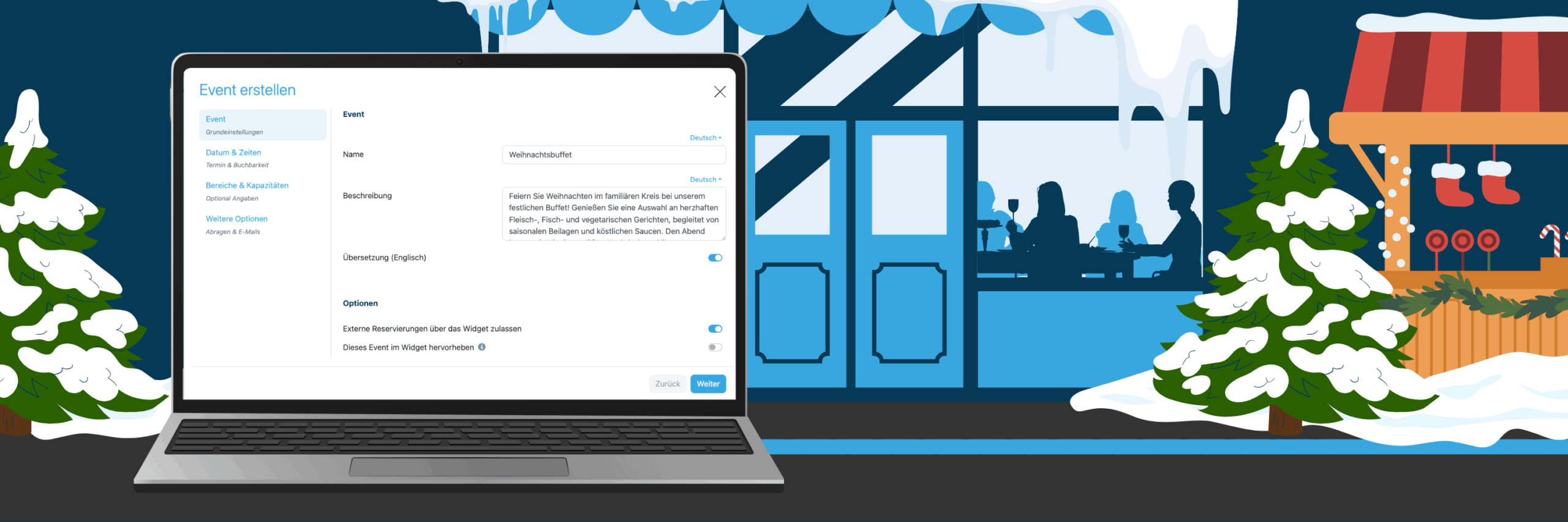 Vorbereitungen Weihnachtsgeschäft Vorbereitungen Weihnachtsgeschäft