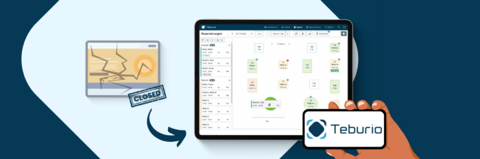 Quandoo schließt - Teburio als alternative